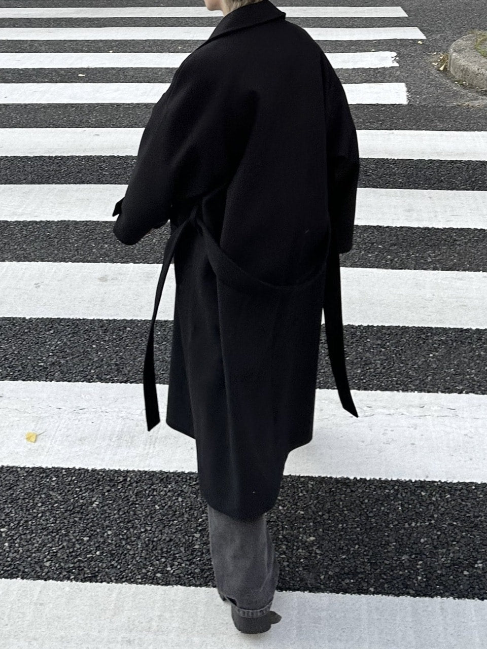 大阪店WEB限定【Chikashitsu +】oversized wool double coat (2color)