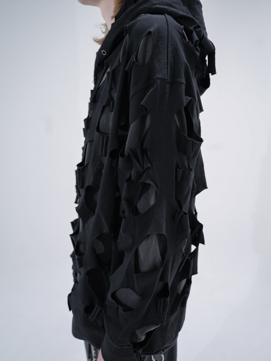 【Bizarre Maiden】damage full zip hoodie