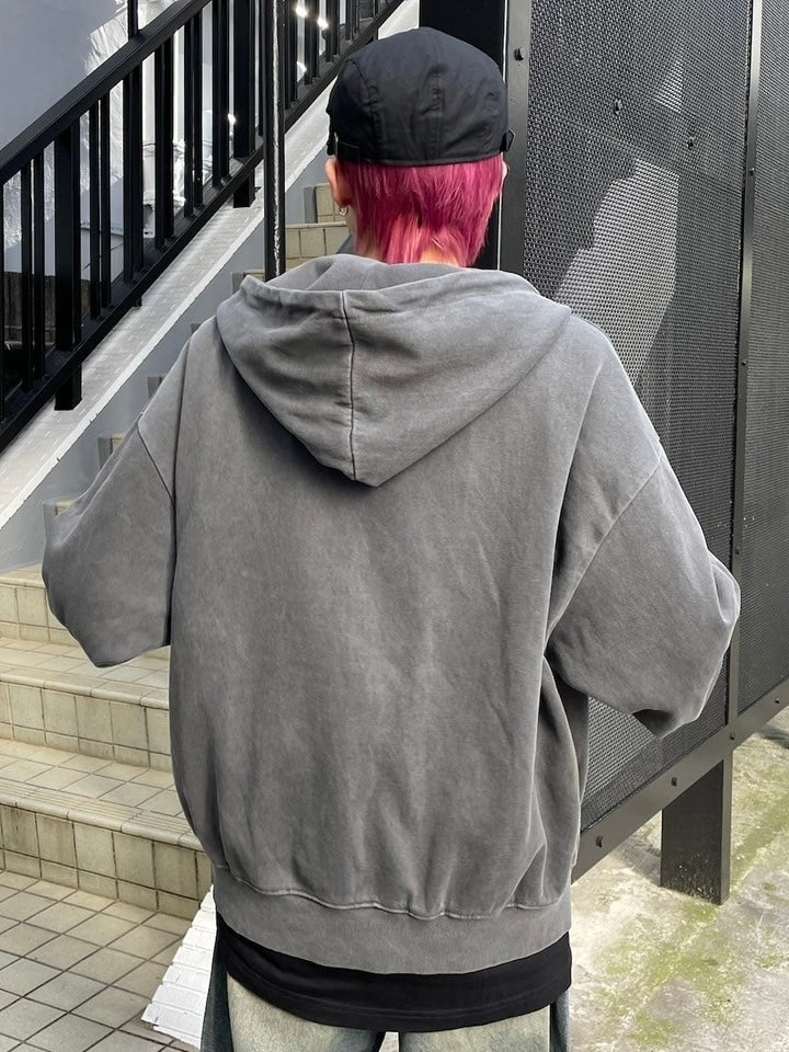 受注制【nmtc +】double zip up hoodie (2color)