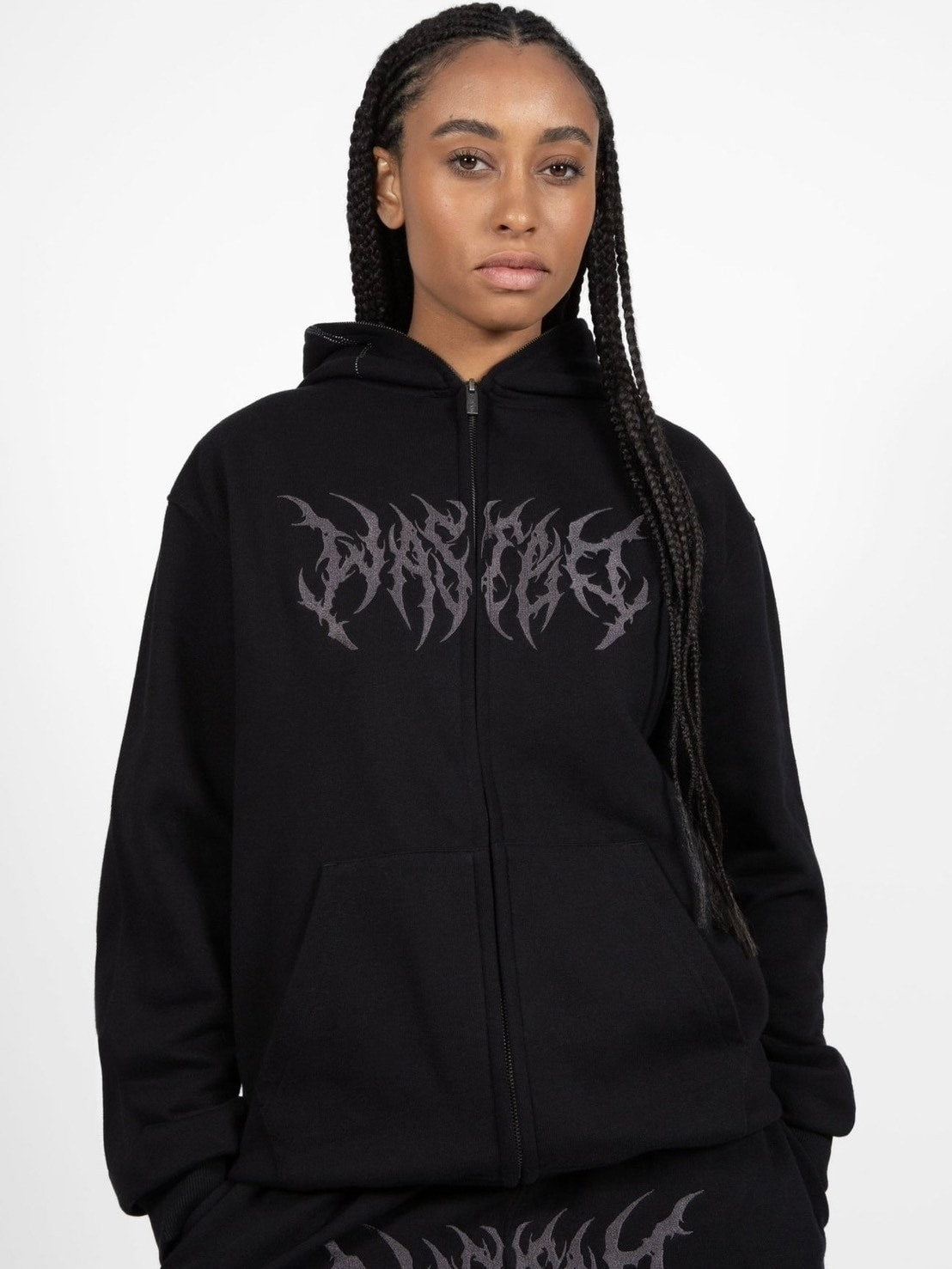 【WASTED PARIS】HOODIE FULL ZIP SNATCH