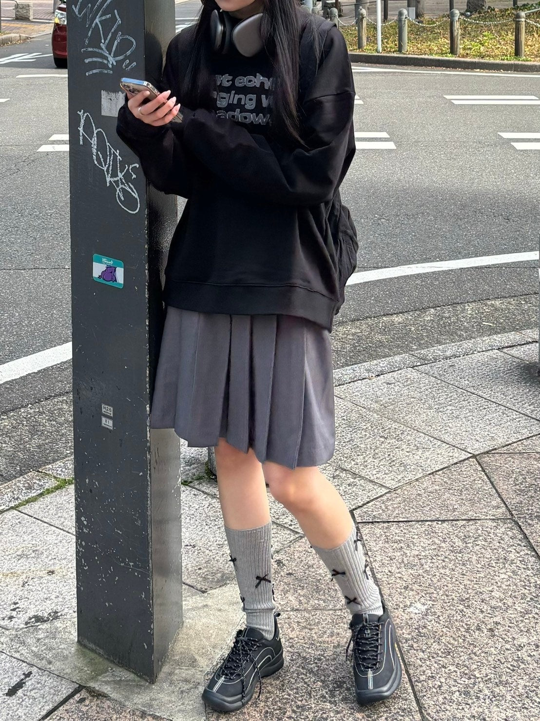 受注制【Chikashitsu + LADIES】ribbon socks (4color)