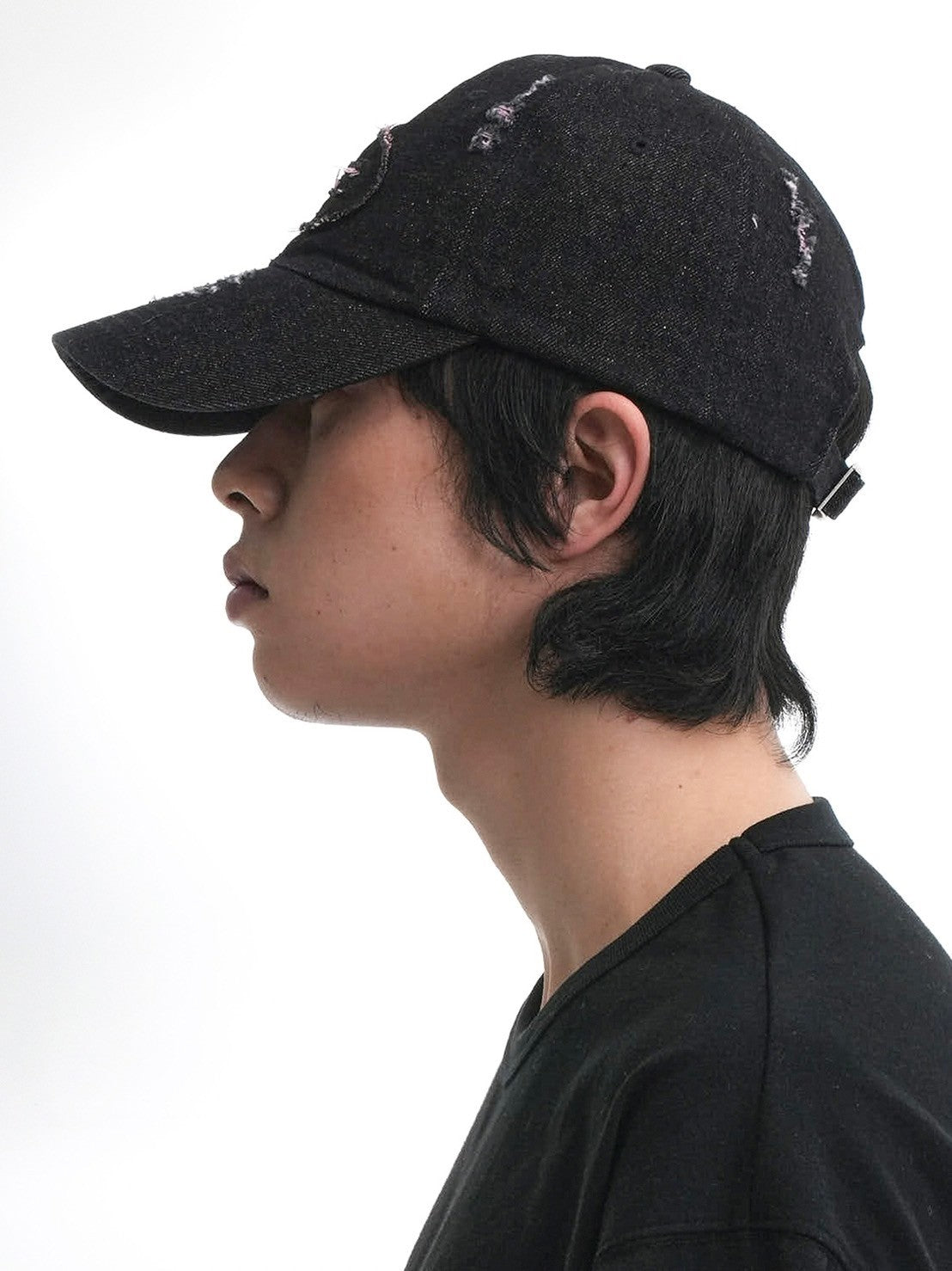 【OY】DESTROYED S.L DENIM CAP