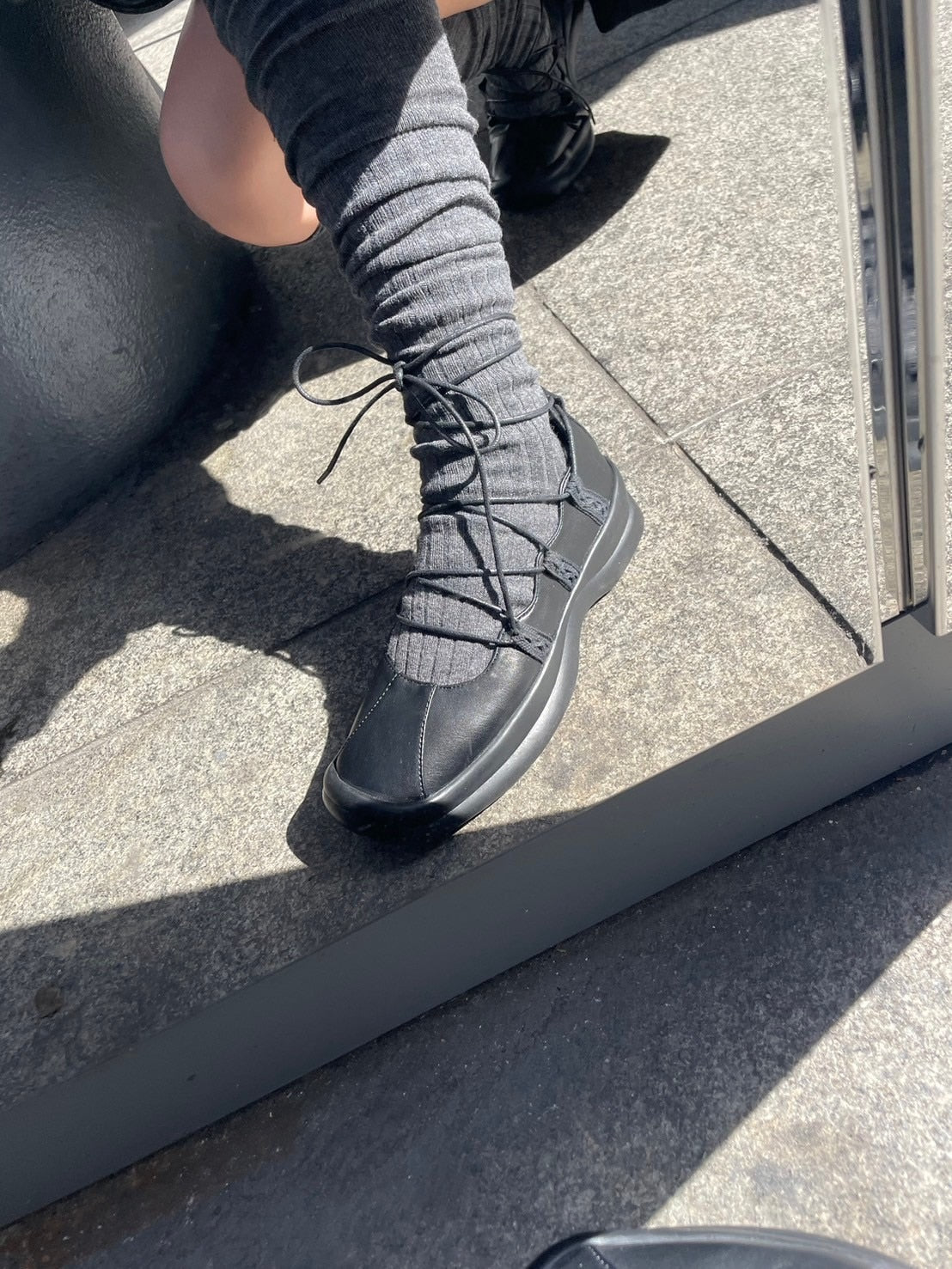 受注制【nmtc +】ribbon shoes (2color)