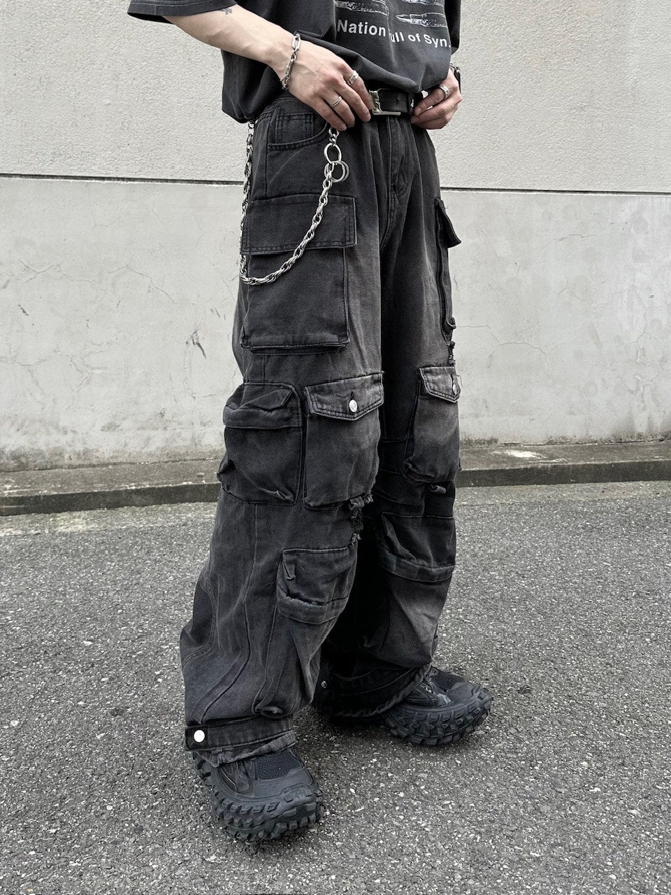 大阪店WEB限定【Chikashitsu +】original wallet chain