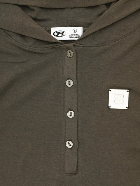 【ROCK CAKE】Square Logo Hoodie