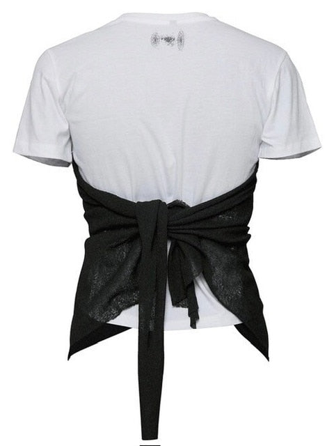 【FLAREUP】Bustier Layered T-Shirt