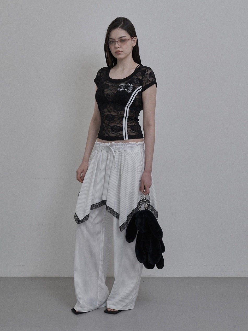 【SETUP‐EXE】33 LACE TOP