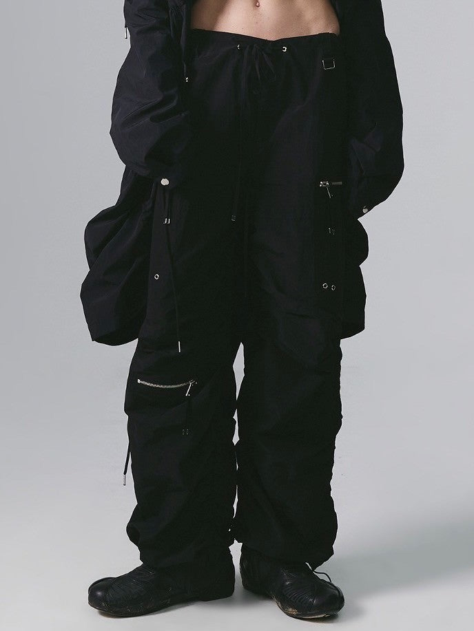 【NACHE】PUCKERING JOGGER PANTS (UNISEX)