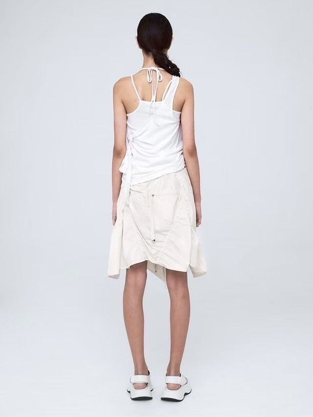 【NACHE】MULTIWAY LAYERED SLEEVELESS
