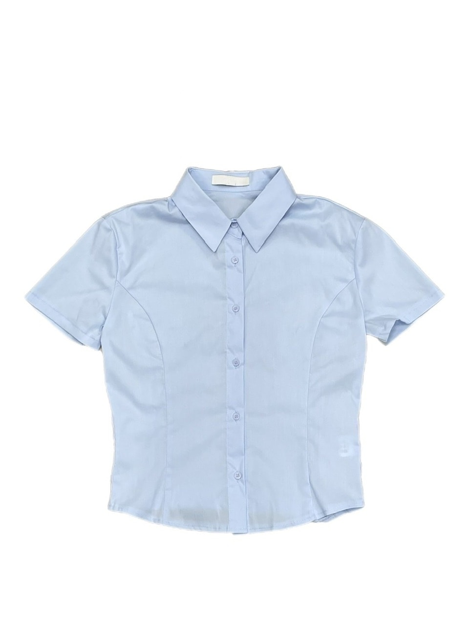 受注制【OaKS】cropped half sleeve shirt (3color)