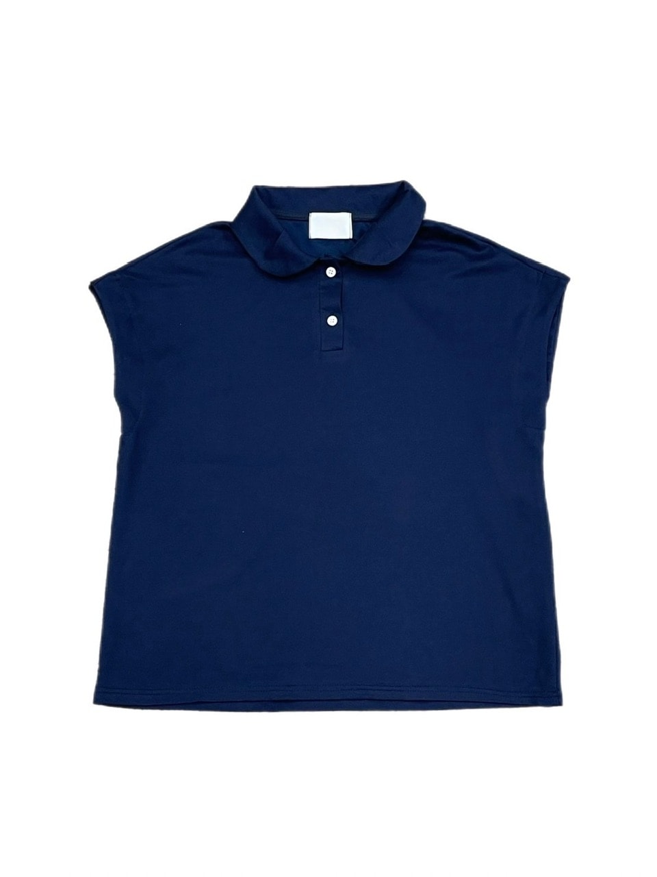 受注制【OaKS】round collar polo shirt (3color)