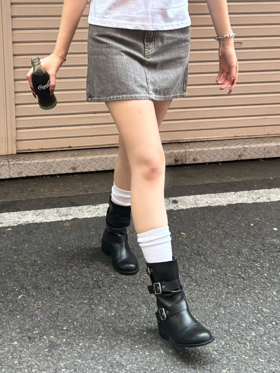 受注制【OaKS】square mini skirt