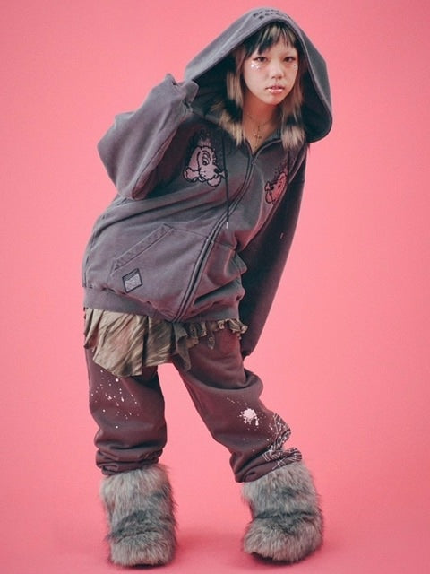 【GALFY】ガルクエジップパーカー