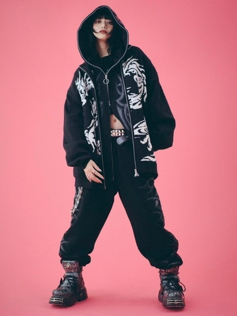 【GALFY】卍ドライバーズニット