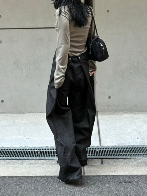 受注制【oaks】roud hem long sleeve t-shirt (4color)