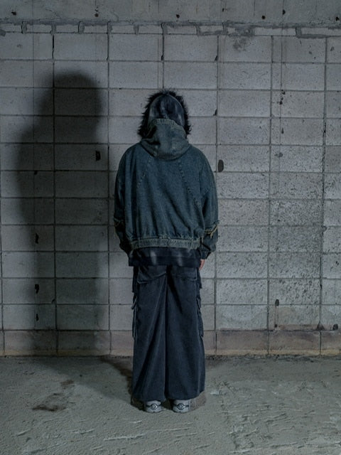 【DIG YOUR OWN GRAVE】DENIM PULLOVER (2color)