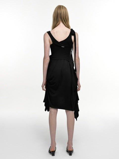 【NACHE】 2-PIECE FLOW DRESS