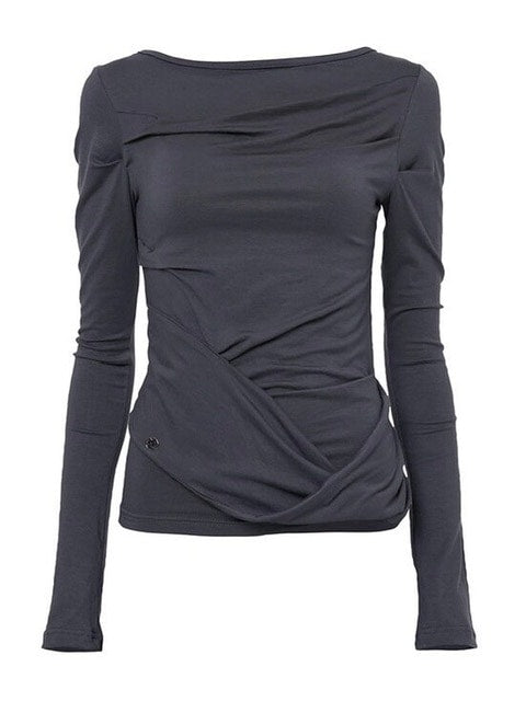 【FLAREUP】Drape Layered Long Sleeve