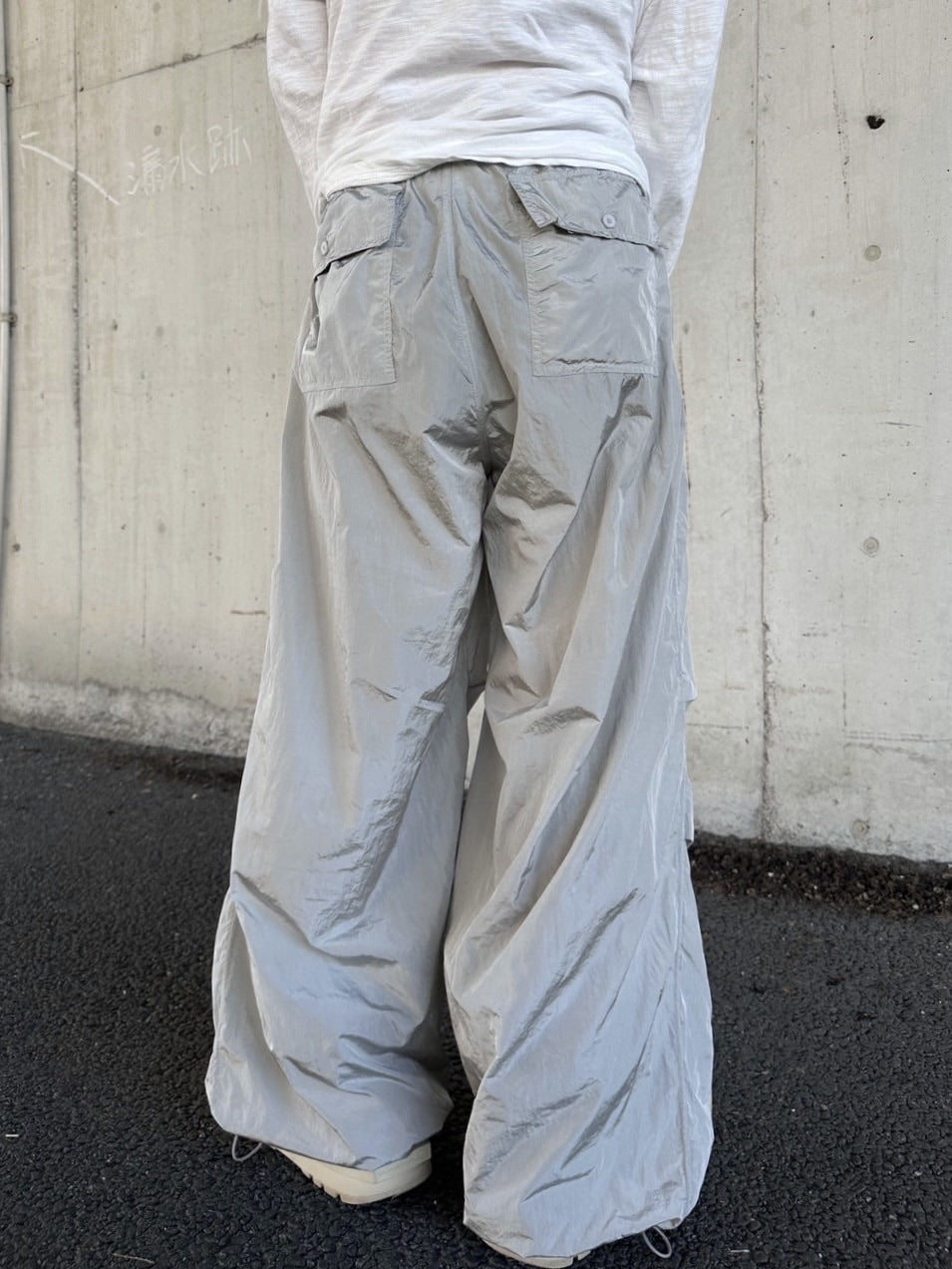 国際配送【LUV CODE】tuck easy pants