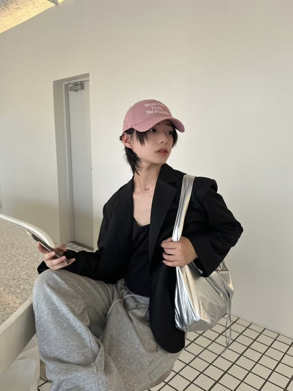 国際配送【LUV CODE】logo cap (2color)