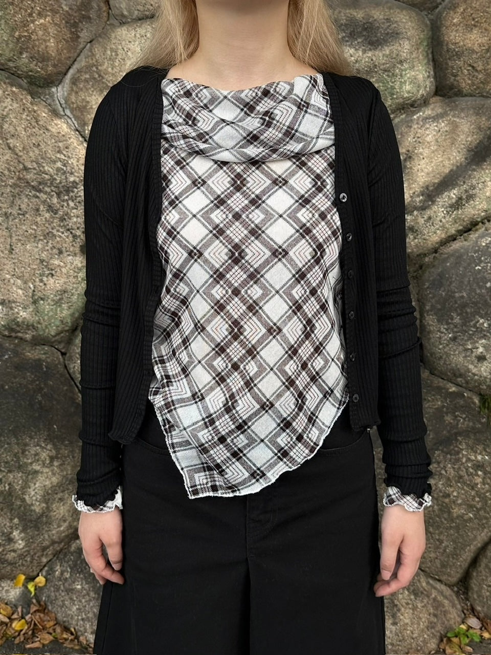 受注制【oaks】vneck cardigan (3color)