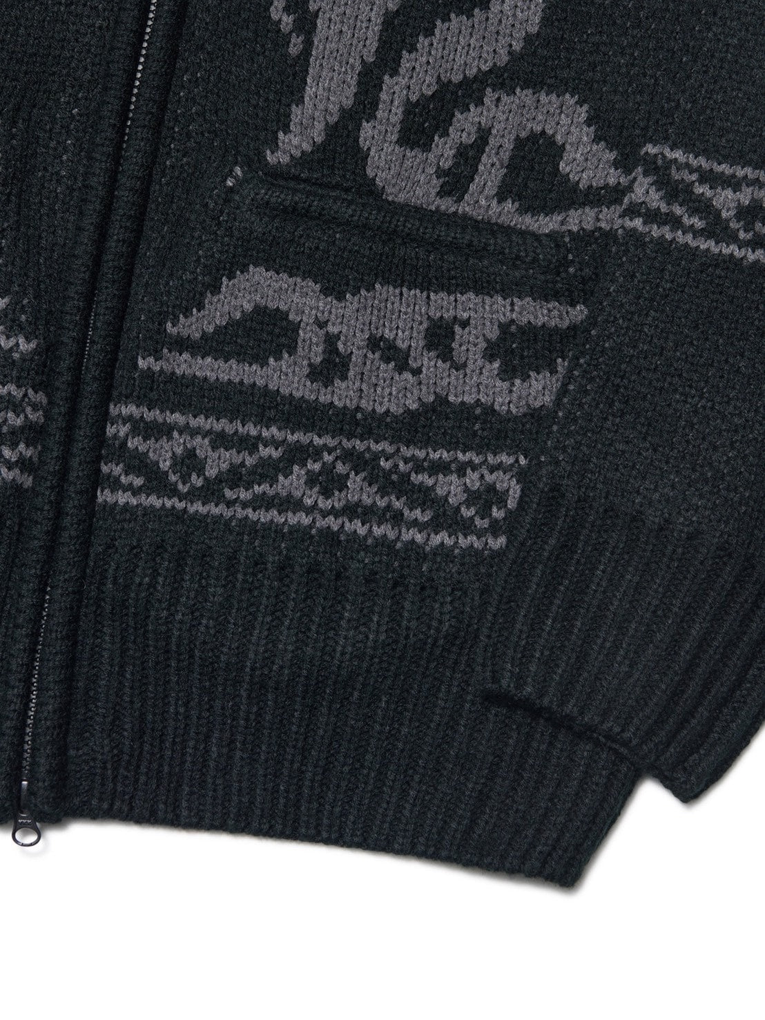 【NOMANUAL】COWICHAN HOODED ZIP-UP