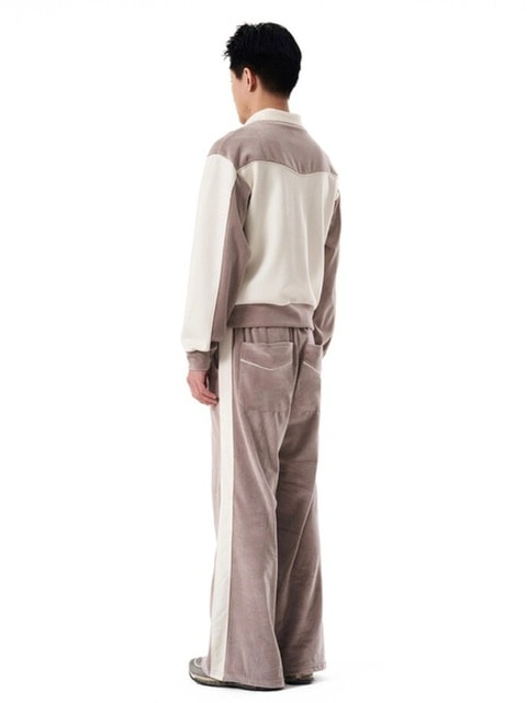 【AAKAM】Western Piping Track Pants