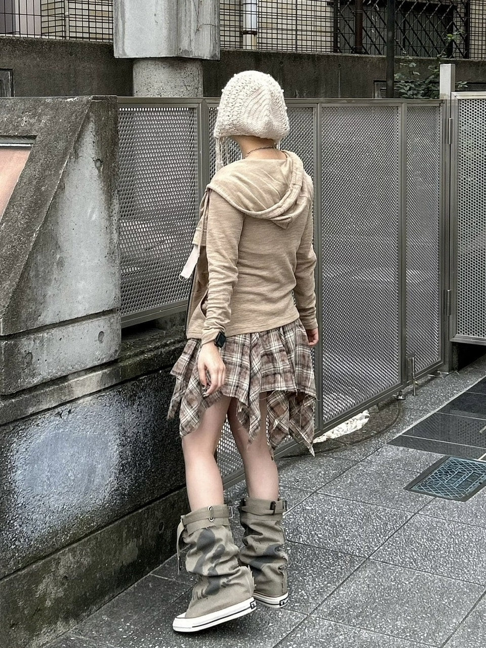 受注制【Never mind the XU】loose canvas shoes