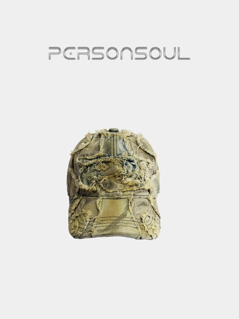 【PERSONSOUL】Symbol Stain Cap