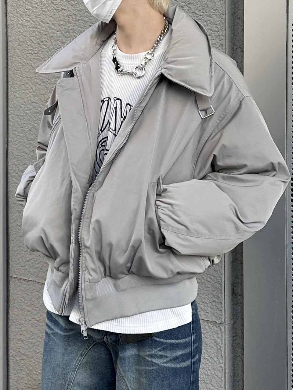 大阪店WEB限定【Chikashitsu +】original necklace 2 (2color)