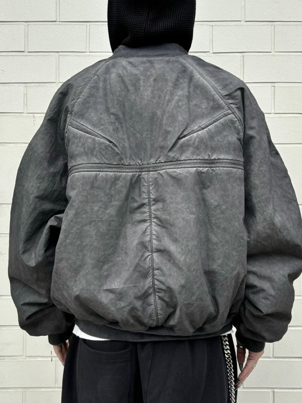 受注制【Never mind the XU】washed ma-1