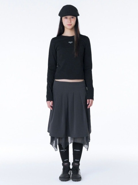 【Miseki seoul】Mini logo long sleeves