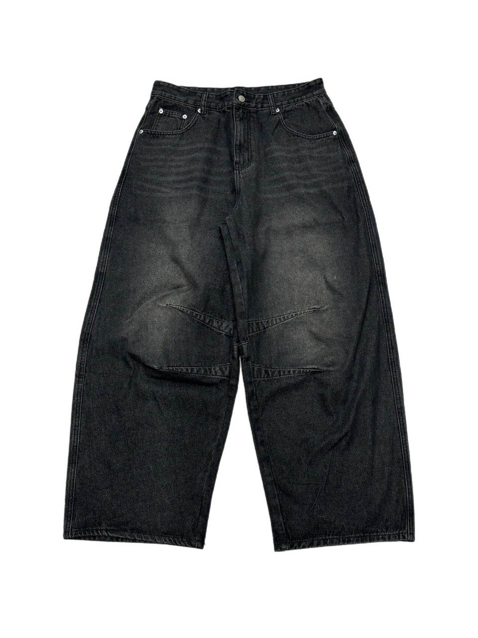 受注制【youll】pin tuck denim pants (2color)