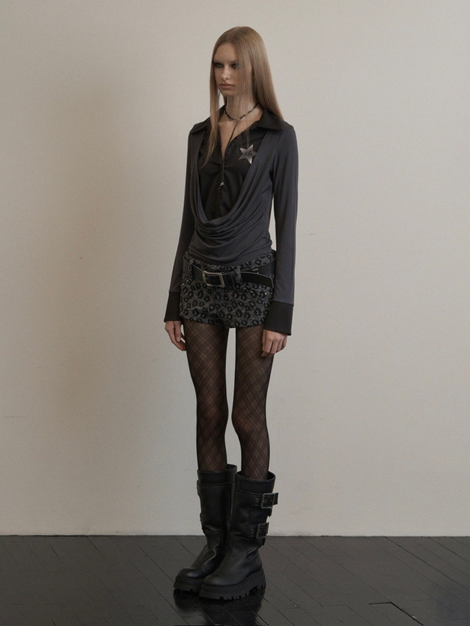 【SETUP-EXE】LEOPARD SHORT PANTS