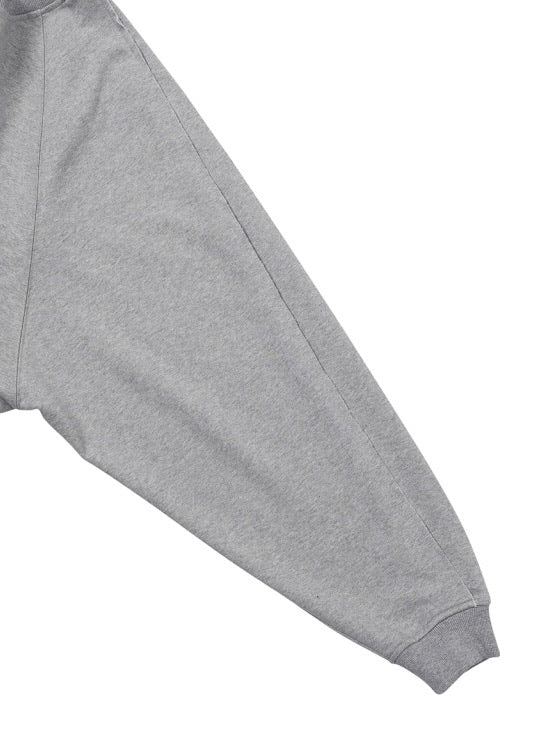 【AJOBYAJO】Raw Edge Batwing Sweatshirt