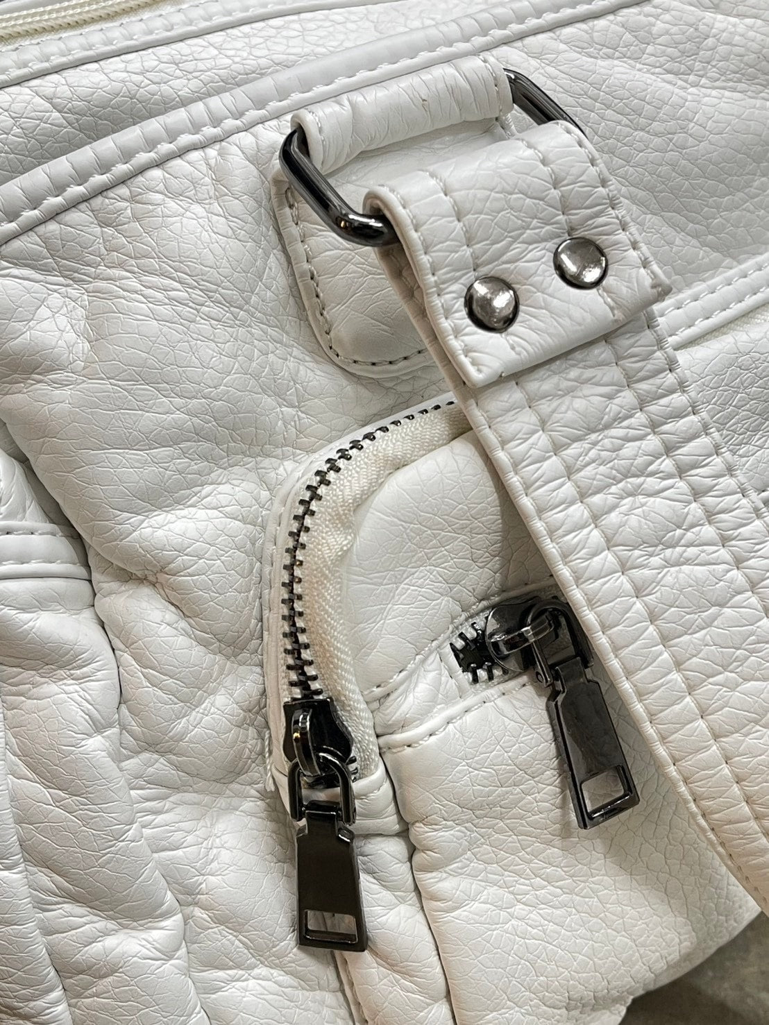 受注制【Chikashitsu +】vintage wash shoulder bag