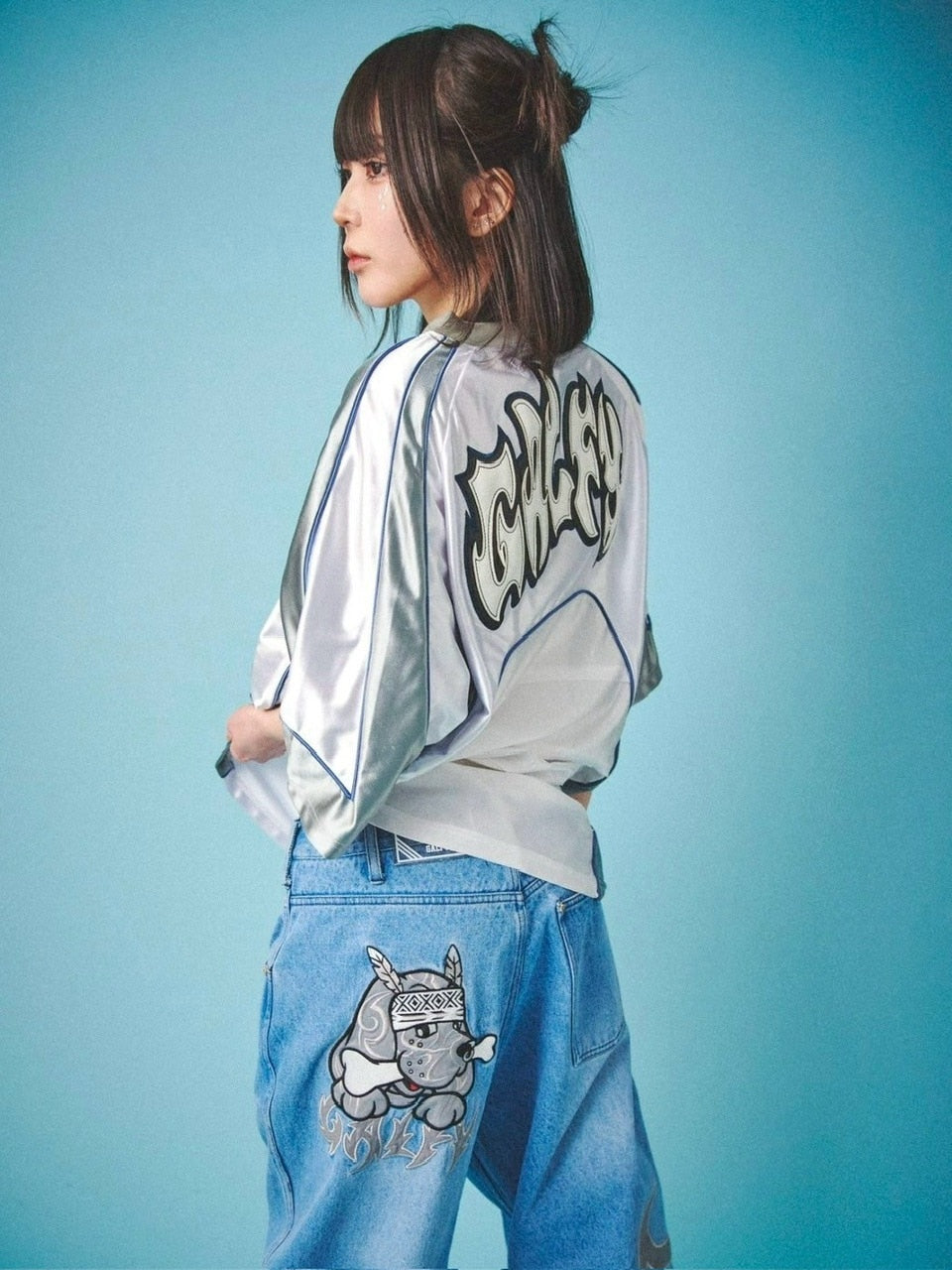 【GALFY】病みに争いしサイバーTシャツ