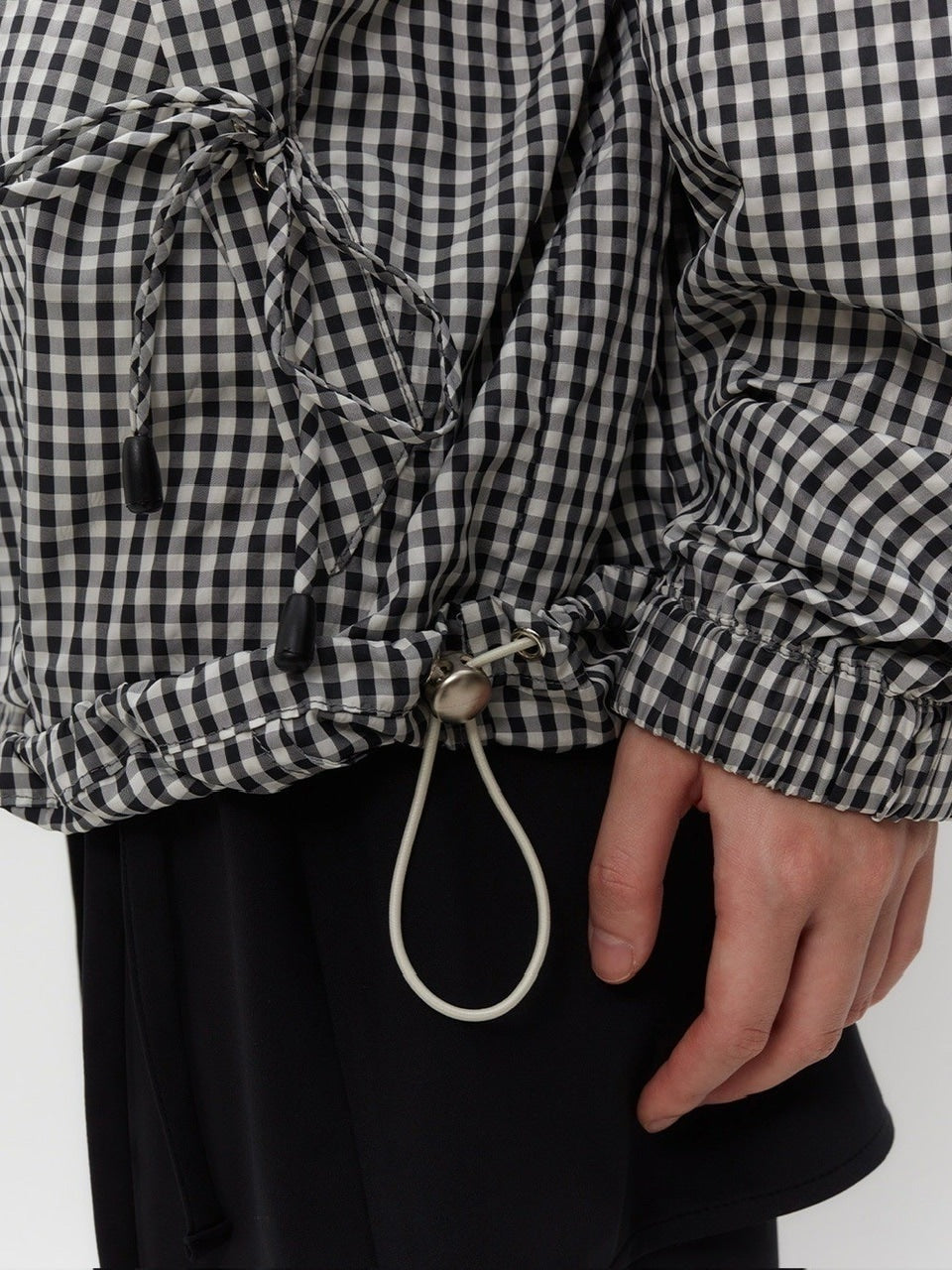 【TUOMIO】CHECK LIGHT ANORAK