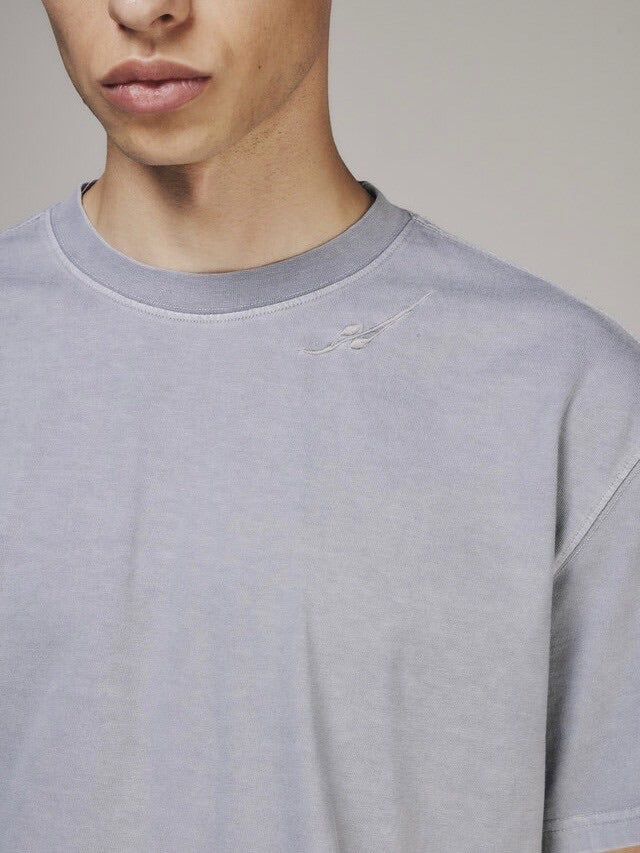 【BLR BLUER】DESTROYED GRADATION BLEACHED SHORT SLEEVE