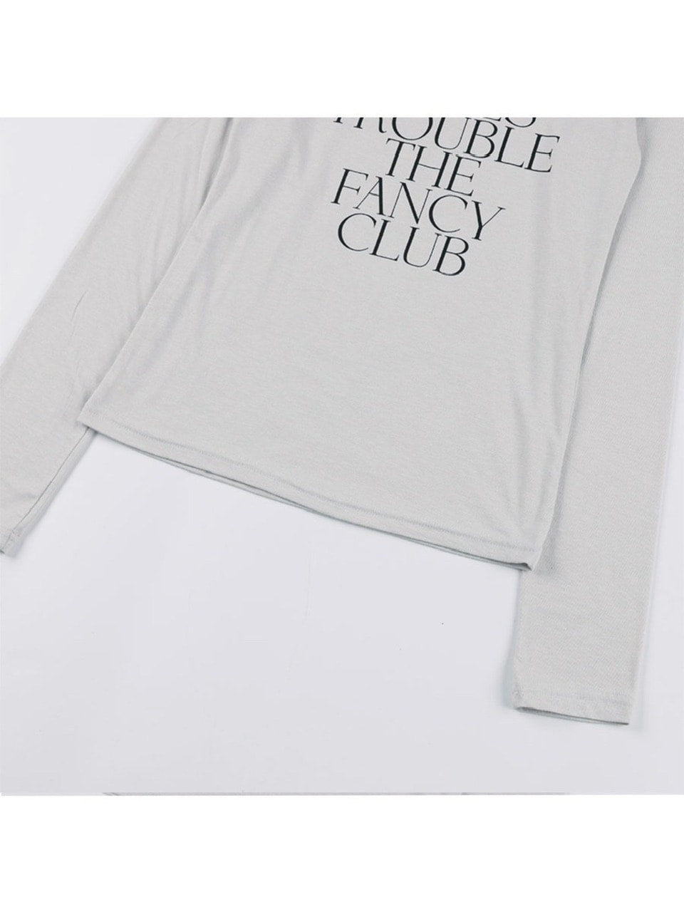 【FANCY CLUB】WE MAKES TROUBLE LONG SLEEVE / 【ファンシークラブ】ロゴ長袖Tシャツ