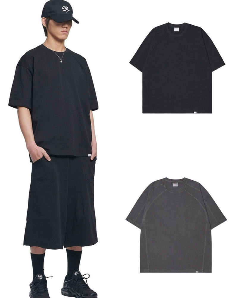 【NOMANUAL】MOLTING T-SHIRT