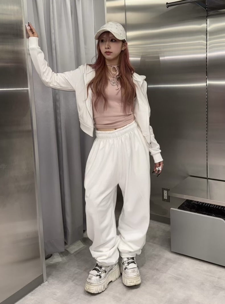 受注制【nmtc +】embroidery sweat pants (3color) / 【エヌエムティー