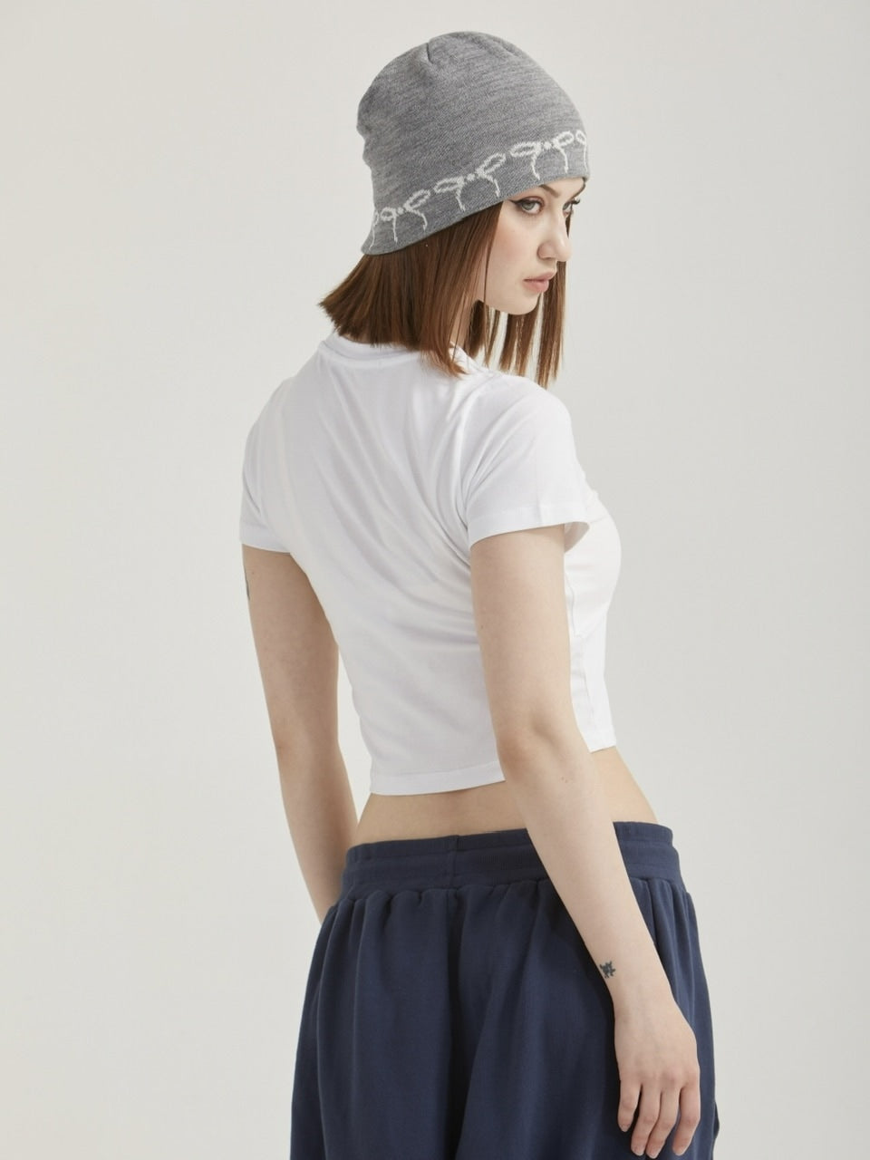 【GATELESS】RIBBON BEANIE