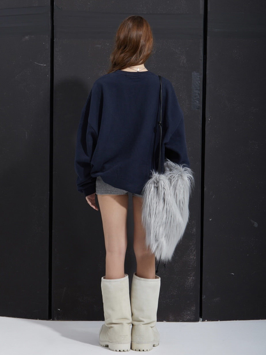 【GATELESS】LONG FUR SHOULDER BAG