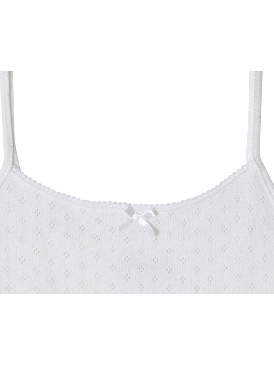 【CRANK】LACE EYELET SLEEVELESS