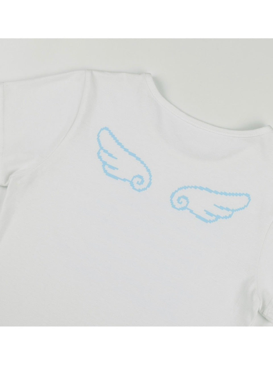 【FANCY CLUB】ANGEL MARK CROP TEE / 【ファンシークラブ】クロップロゴ半袖Tシャツ