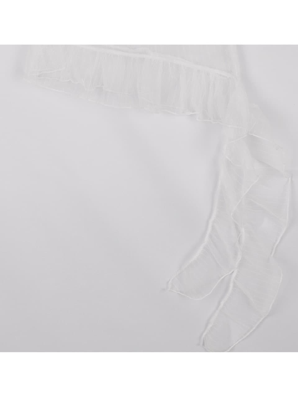 【FANCY CLUB】LACE SHIRRING LAYERED DRESS