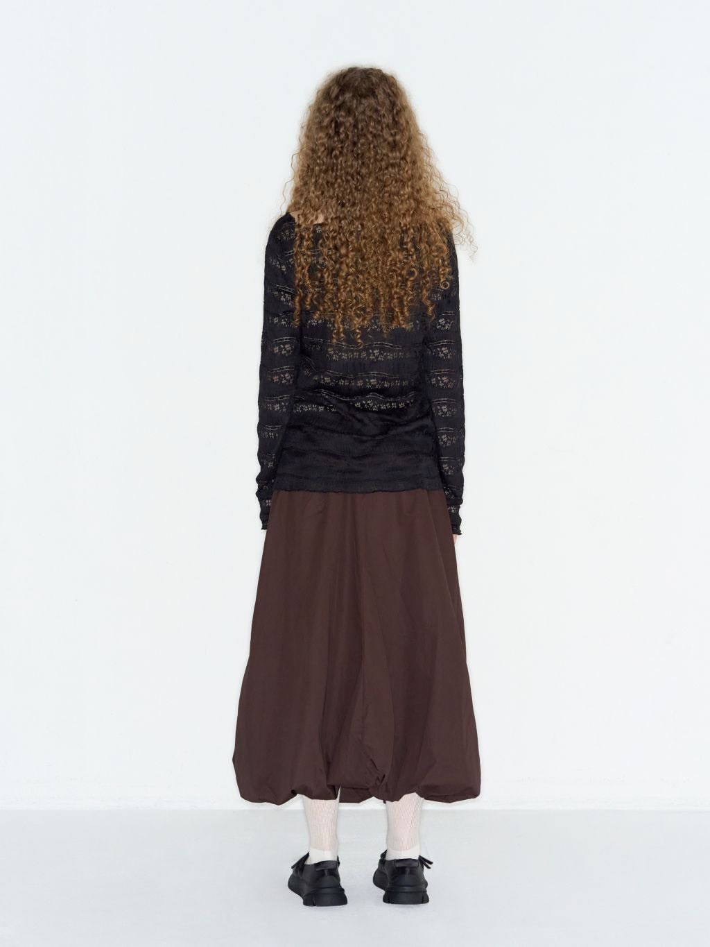 【ROCK CAKE】Pattern Punching Long sleeve