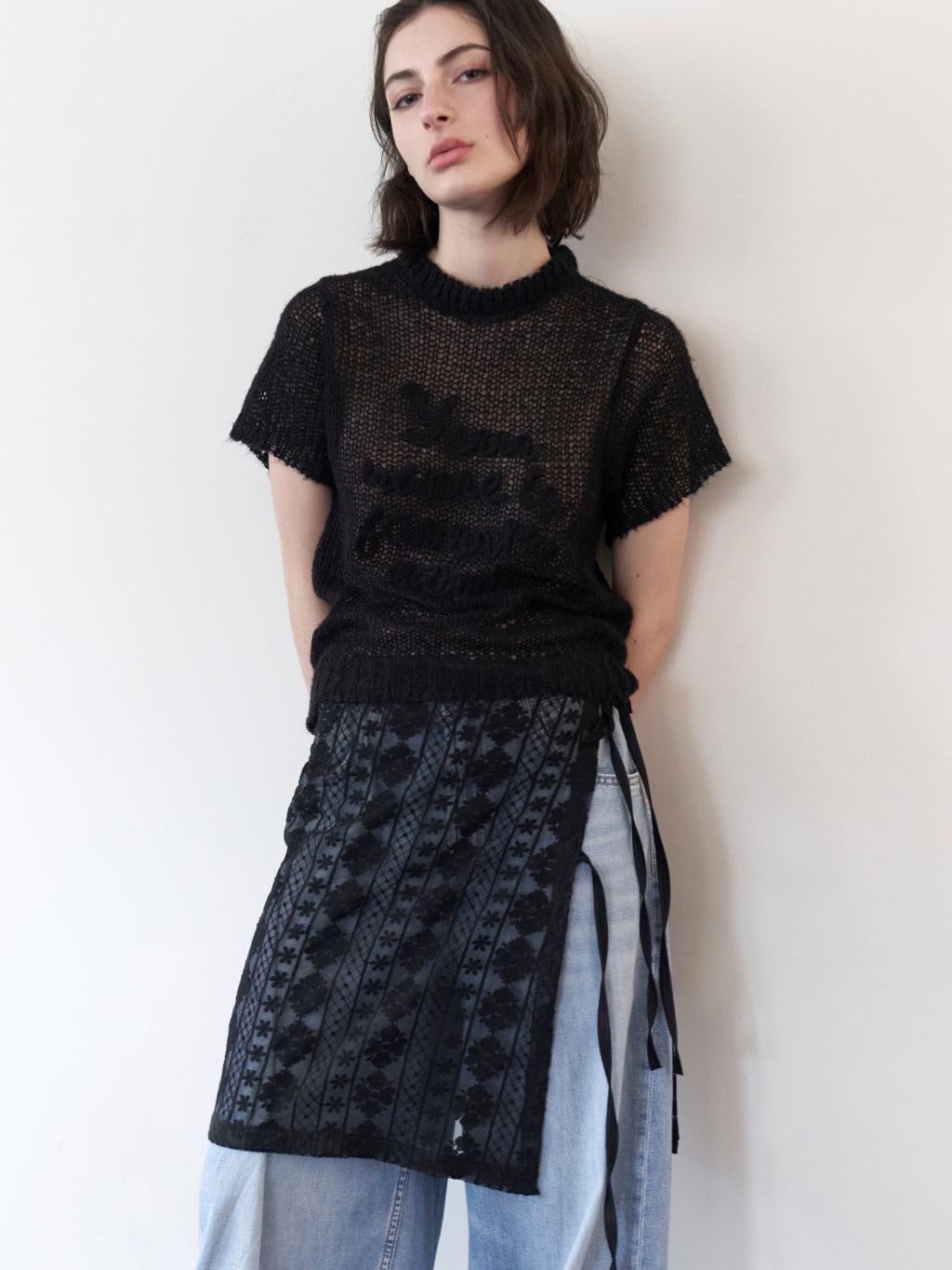【ROCK CAKE】Layered Lace Skirt