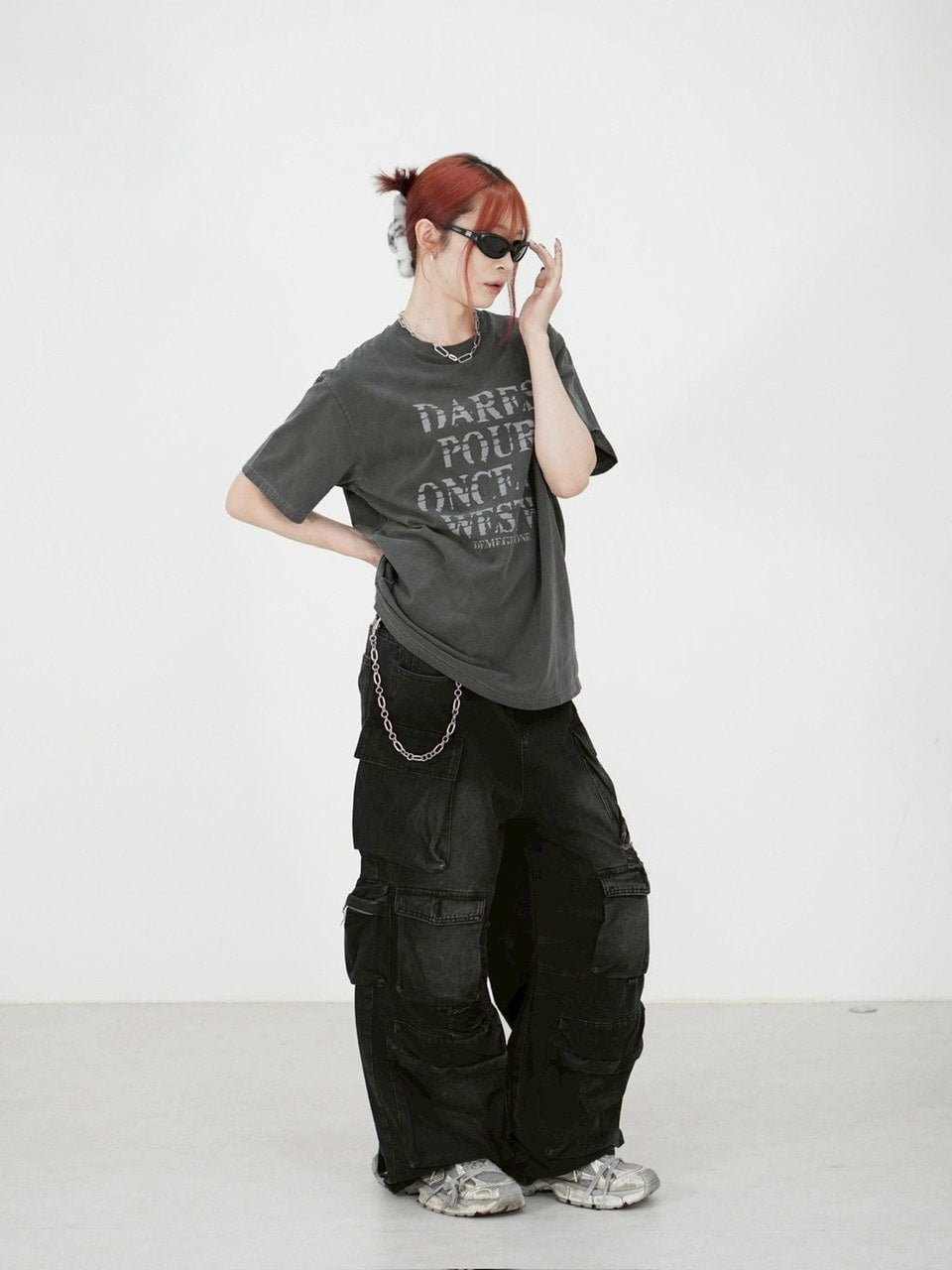 受注制【Chikashitsu +】antique silver wallet chain